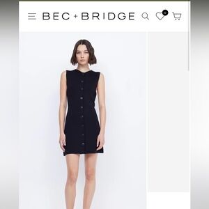 Bec and Bridge Ilora Knit Mini Dress